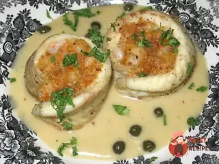 Риба, фарширована грибами