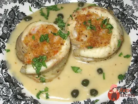 Риба, фарширована грибами