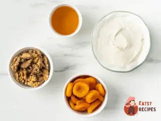 Крок 1: Швидка закуска з курагою, сиром і горіхами