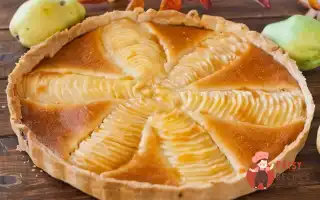 Пиріг З Грушами В Мигдальному Кремі