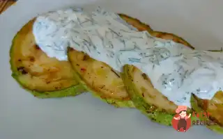 Смажені Кабачки Зі Сметанним Соусом