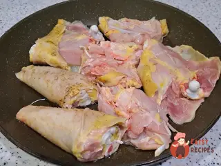 Крок 4: Курка, тушкована з морквою та гарбузом