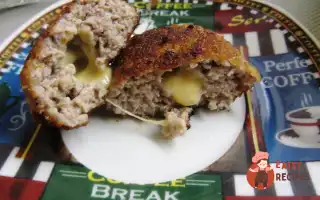 Котлети Із Сирною Начинкою