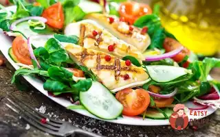 Курячий Салат З Помідорами Та Огірками