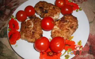 Курячі Котлети Із Сухарями