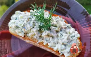 Брускетта З Бринзою Та Сметаною