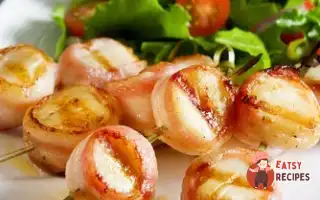 Мариновані Морські Гребінці На Шпажках З Розмарину На Грилі