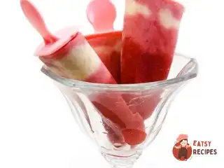 М'яте двокольорове кавуново-цитрусове морозиво