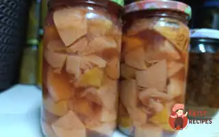 Айвове Варення На Зиму