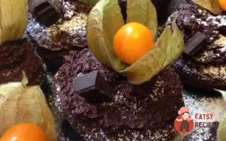Шоколадні Капкейки З Фізалісом