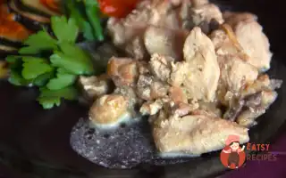 Курка З Печерицями У Вершковому Соусі