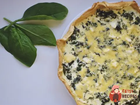 Кіш зі шпинатом