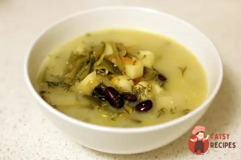 Розсольник з квасолею по-українськи