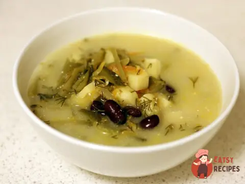Розсольник з квасолею по-українськи
