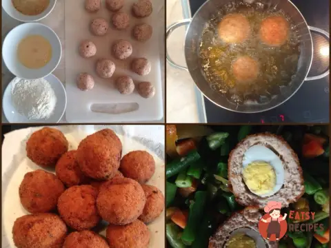 Яйця по-шотландськи з фаршем