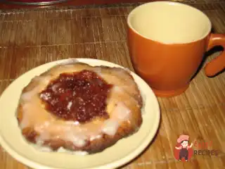Печиво з яблучним конфітюром