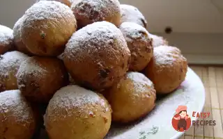 Пончики З Яблучним Морозивом