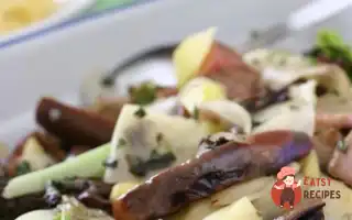 Салат З Грибами, Яблуком Та Апельсином
