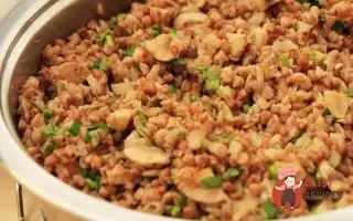 Гречка, Запечена З Грибами