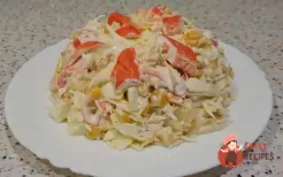 Крабовий Салат Без Рису