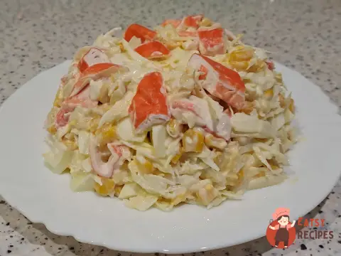 Крабовий салат без рису