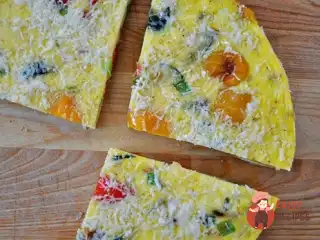 Запечений овочевий омлет