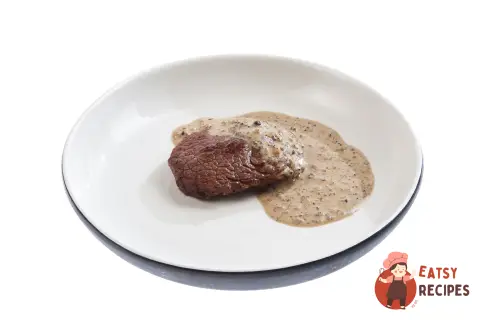 Стейк під перцевим соусом