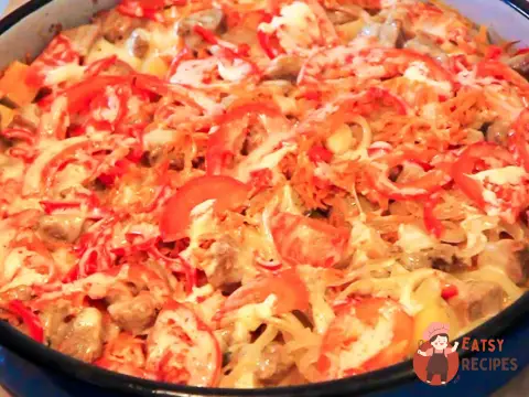 Картопля зі свининою з екзотичними нотками