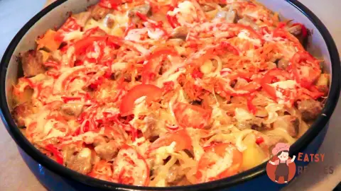 Картопля зі свининою з екзотичними нотками