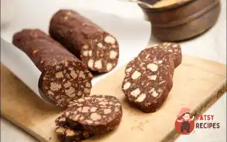 Шоколадно-Горіхова Ковбаска З Цукатами