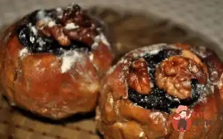 Запечені Яблука З Родзинками