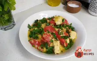 Чечевиця з куркою та солодким перцем