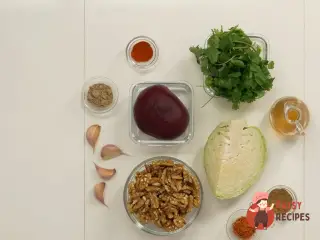 Крок 1: Пхалі з буряка