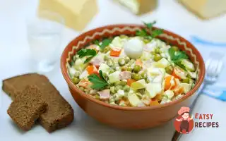 Російський Салат З Грибами