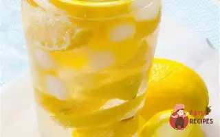 Домашній Лимонад Із Лимона