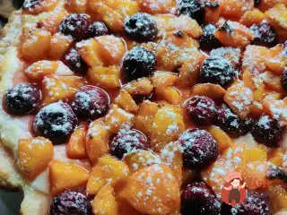 Пісочний пиріг з ягодами