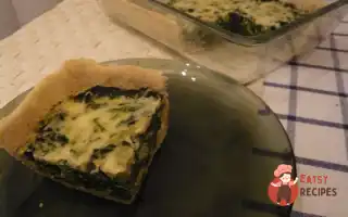 Кіш Зі Шпинатом Та Кабачками