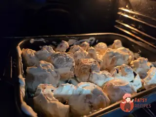 Крок 7: Печериці у сметані в духовці