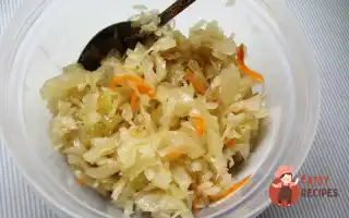 Салат Із Квашеної Капусти