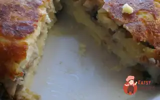 Картопляна Запіканка З Грибами В Мультиварці