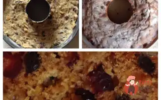Різдвяний Кекс Із Сухофруктами Та Прянощами