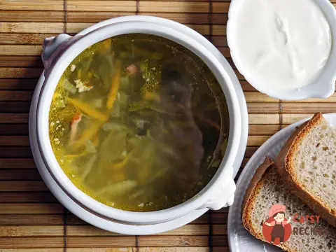 Калья з копченостями