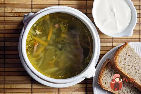 Калья з копченостями
