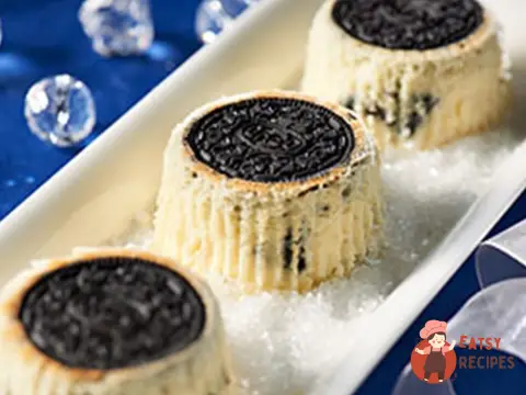 Печені міні-сирники з печива Oreo
