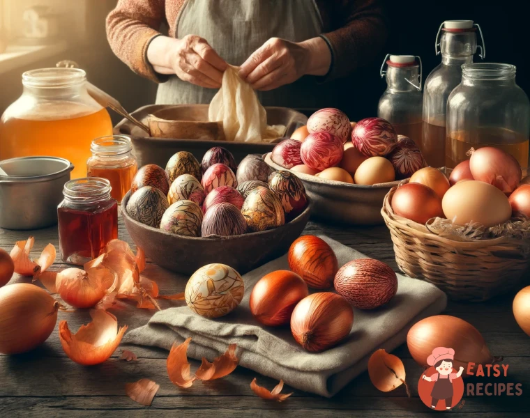 Як фарбувати яйця в лушпинні цибулі: старовинний метод з сучасними нюансами