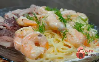 Спагетті З Креветками