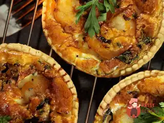Кіш із креветками