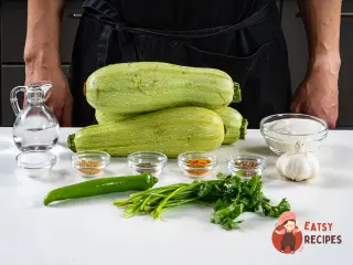 Крок 1: Кабачки на зиму з куркумою