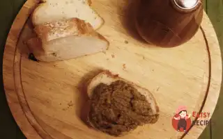 Паштет З Курячої Печінки З Яблуком Та Вершками.