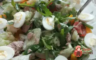 Салат З Тунцем Та Руколою